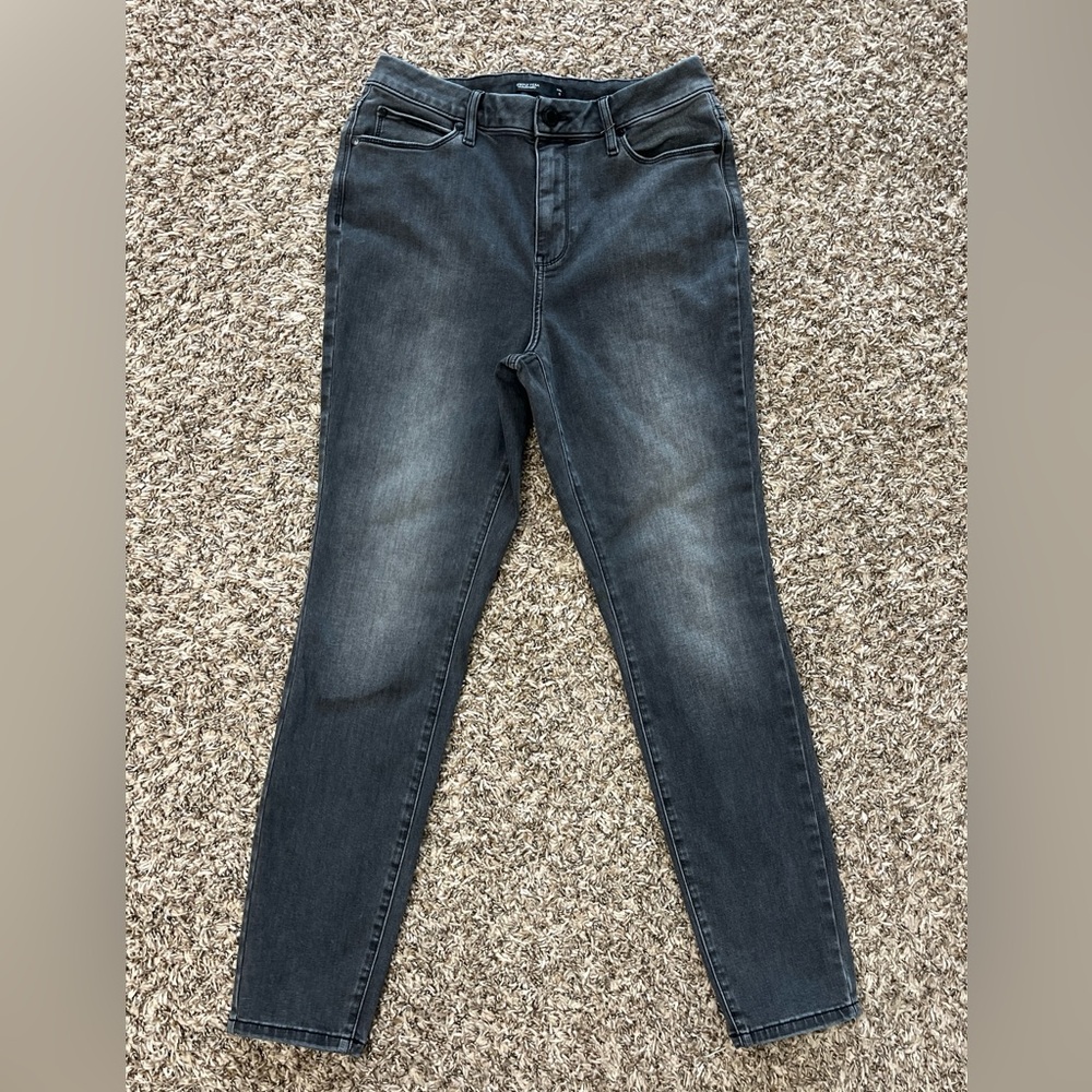 NEW Simply Vera Vera Wang Dark Gray Skinny Jeans
